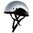 thumbnail image 1 of Skid Lid Original Chrome Solid Helmet X-Small, 1 of 1
