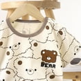 thumbnail image 5 of TOWED22 Toddler Boy Outfits Dinosaur Truck Print Short Sleeve Tee Top Casual Shorts 2pcs Summer Clothes(Khaki,4-5 Y), 5 of 6