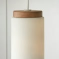 thumbnail image 3 of Capital Lighting 350911 Liam 9" Wide Wood Mini Pendant - Light Wood / White, 3 of 4
