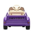 thumbnail image 5 of 12V Kids Ride-On Cars Licensed Chevrolet Electric Ride-On Sports Car Toy with Parents Remote Control Music LED Lights for Boys Girls Ages 3- 8 YO, Purple, 5 of 10
