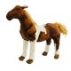 thumbnail image 4 of Animal de peluche de caballo CUTICAT Estilo D 30 cm x 10 cm x 30 cm, 4 of 8