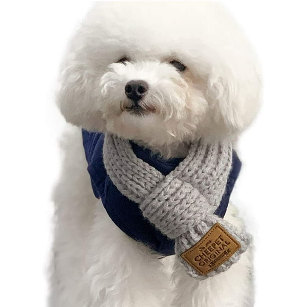 Knitted clearance dog bandana