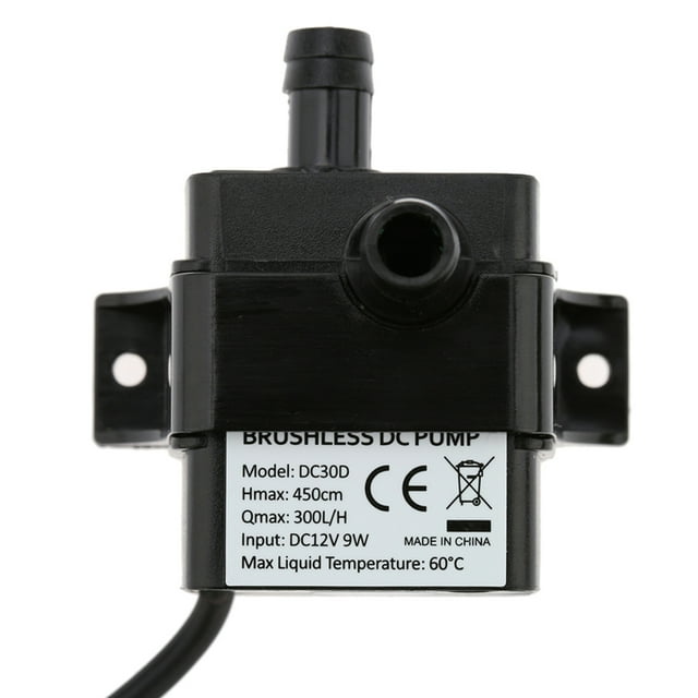 Bomba sumergible, bomba de agua DC 12V 4.5m / bomba de circulación para pecera / 60 ℃ Anself 12V