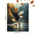 thumbnail image 3 of Qisvanset 12x16 Inch With Frame 2D Flat Wall Art Modern Simple Scenery Art Living Room Bedroom Home Decor, 3 of 8