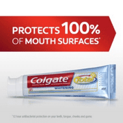 Colgate Total Whitening Paste Toothpaste, 6 oz
