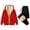 Red, variant on Mens 2 Piece Outfit Set Casual Long Sleeve Jacket and Sweatpants with Pockets Workout Athletic Outfits Sets, S