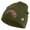 Olive, variant on U.S. Army 2nd Ranger Battalion Logo Embroidered 12 Inch Solid Knit Cuff Long Beanie Made in USA - Charcoal OSFM