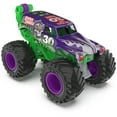 thumbnail image 2 of Monster Jam, Official Grave Digger Monster Truck, Die-Cast Vehicle, Arena Favorites Series, 1:64 Scale, 2 of 7