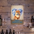 thumbnail image 3 of Pomeranian Proud Dad Happy Father's Day Vertical Metal Aluminum Sign Pom Dog Lover Gifts Wall Art Home Decor - 02008, 3 of 5