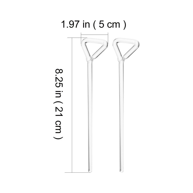 SOLUSTRE 4 Pcs Diffuser Cell Coating Rod Glass Cell Spreader Laboratory  Tool Laboratory Cell Spreader Polypropylene Cell Spreader Laboratory  Accessories Glass Rod Triangle: : Industrial & Scientific