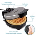 thumbnail image 2 of Máquina para Hacer Gofres Belgas: Hierro para Gofres Antiadherente de 7" con Control de Dorado Ajustable, el Panadero Eléctrico Hace Gofres Gruesos y Esponjosos: Cocina Esencial para el Desayuno, 2 of 5