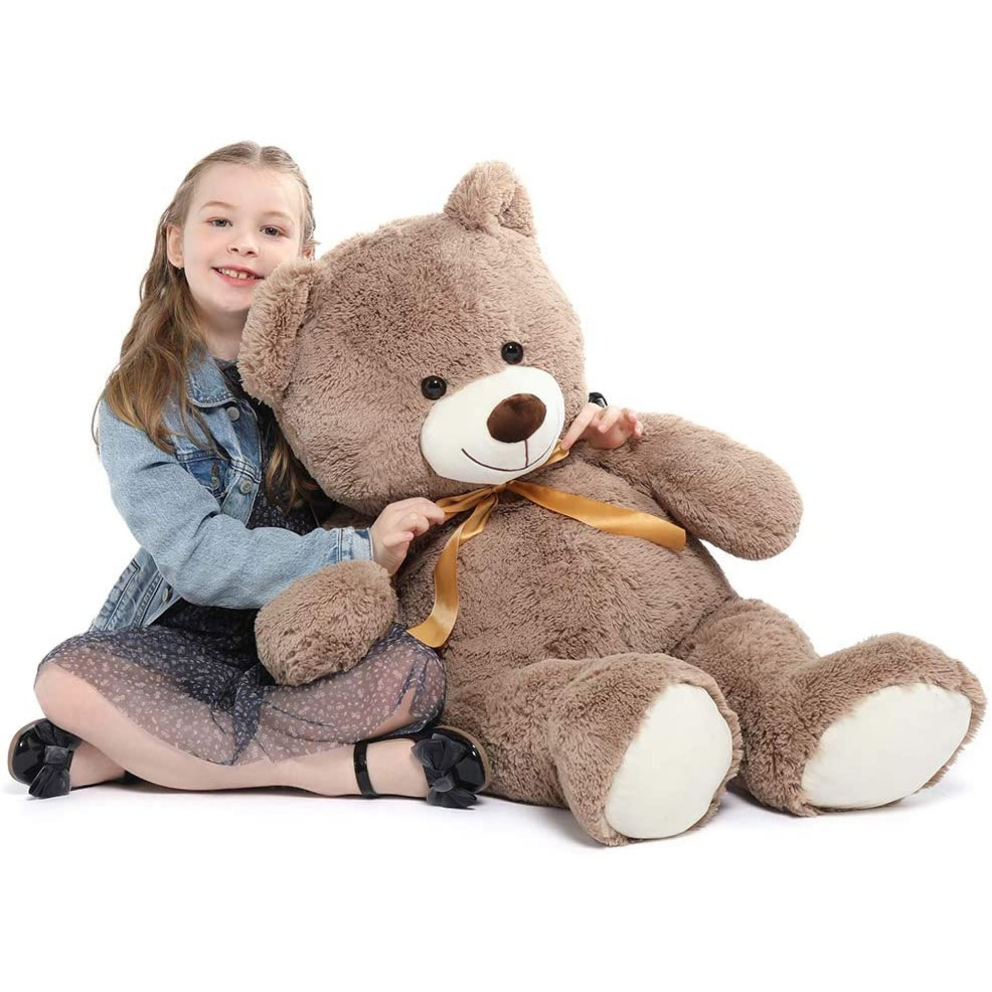 72in.Giant Huge Big "Dark Brown"Teddy Bear Plush Soft Toys Gift 180cm 