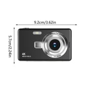 AOOOWER 4K Digital Camera 96MP for Photography and Vlogging with Flip Screen