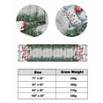 thumbnail image 6 of Xipuska Christmas Snowman Bed Runners for Twin Size Bed, Decorative Bed Throws for Foot of Bed, Winter Xmas Snowflakes Cardinal Farmhouse Bed Runner Sofa Throw Bedding Scarf Slipcover for Bedroom, 6 of 6