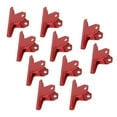 thumbnail image 4 of Electroplated Metal Binder Clip 10PCS Wide Application Easy to Use Multipurpose for Office School Rustproof, 4 of 7