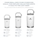 thumbnail image 5 of Jarra de agua Stanley IceFlow Flip Straw, 1,9 L, acero inoxidable con aislamiento, 5 of 7
