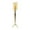 Gold Tall Floor Solid Round 9" x 9" x 38", variant on DecMode Gold Aluminum Metal Single Candle Hurricane Lamp