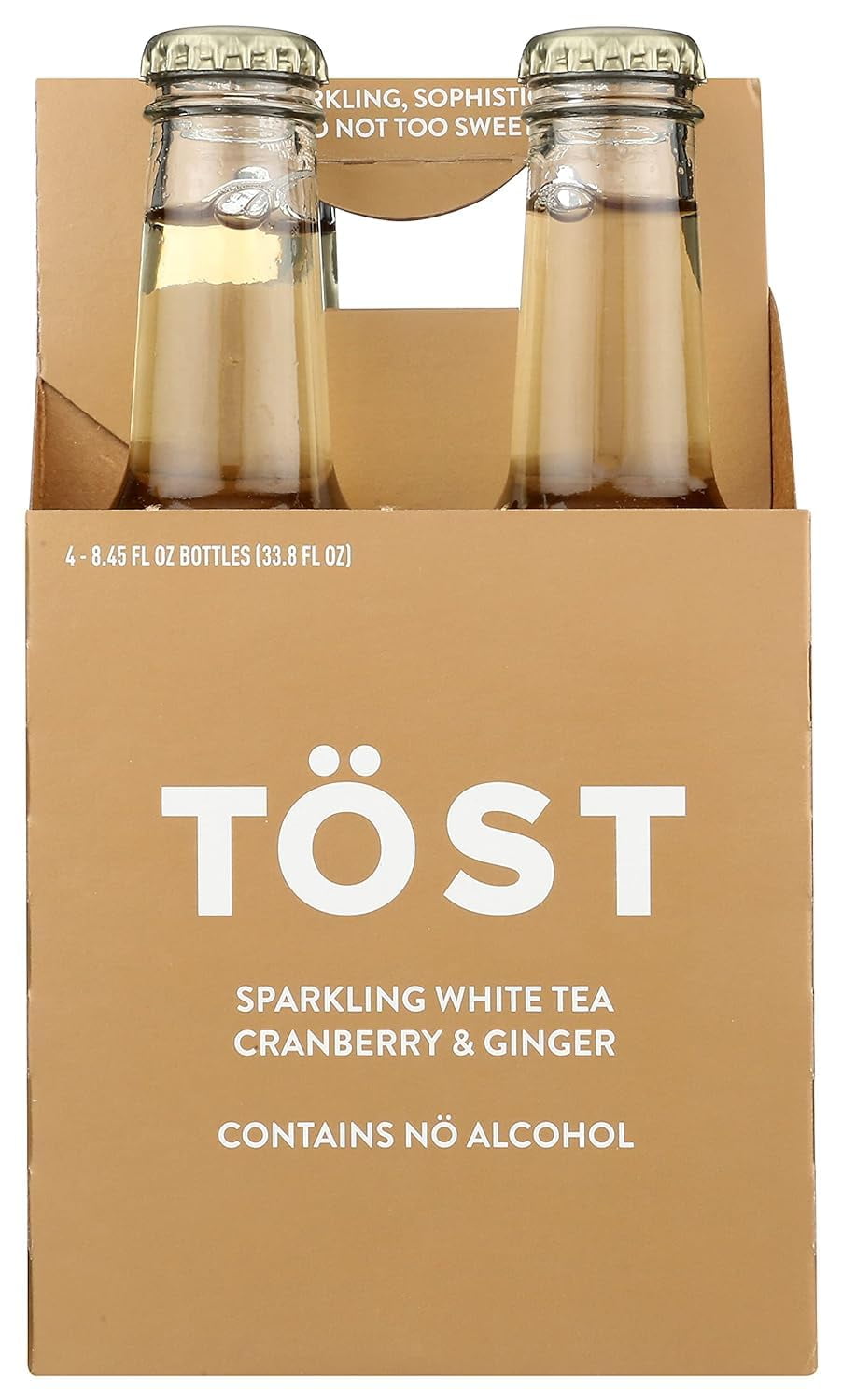 Tost Non-Alcoholic Sparkling Beverage Original 4 Pack 33.8 fl oz (Pack Of 6)