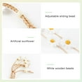 thumbnail image 5 of Wowstyle Flower Headbands For Women Hippie Floral Hairband Boho Fairy Crown Wedding Parties Outfit Costume Hair Accessories, 5 of 8