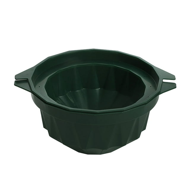 Bandeja para hacer moldes para vasos de hielo Toystoory autoensamblaje tiro redondo herramienta para beber jugo de verano color Verde oscuro