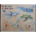thumbnail image 1 of Rompecabezas De Madera De Animales Marinos Wuundentoy, 1 of 4