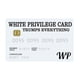 thumbnail image 5 of Privilegio Material PVC Símbolo Identidad Derechos Especiales Tarjeta Visita Blanco, 5 of 9
