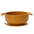 thumbnail image 3 of KC Luv Silicone Suction Baby Bowl Set of 2, BPA Free, Soft Food Grade Silicone, Green & Claybank, 3 of 7