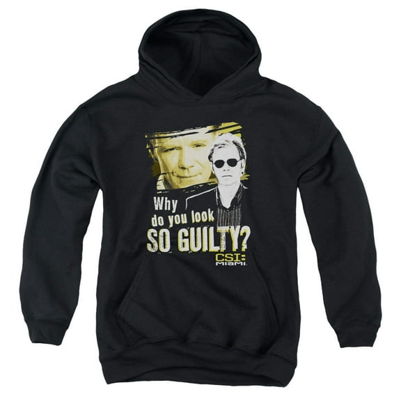 Csi Miami - So Guilty - Youth Hooded Sweatshirt - Small