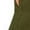 Women's shorts and capris-Army Green, variant on Homenesgenics Shorts for Women $5 Women's and Linen Solid Color Loose Straight Leg Pants with Pockets Side Slit Buttons Five Quarter Pants Green XXL
