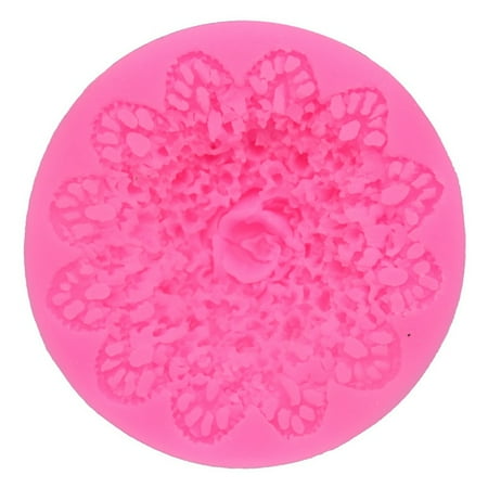 3d Molds Clay AkoaDa SHOPFIVE 3D Peony Shape Silicone Fondant Molds Flowers Handmade Soap Candle Clay Fimo Mold Cake Baking Wedding Decorating Tools ()