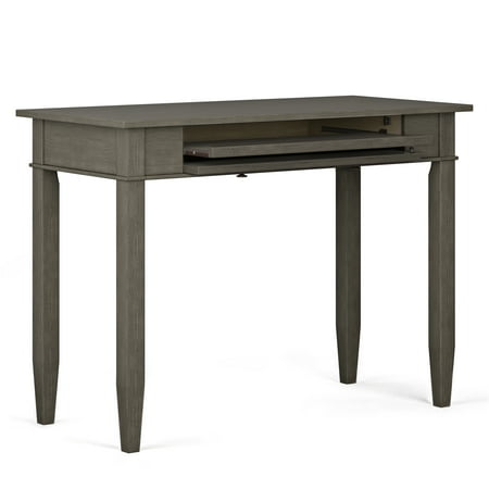 Simpli Home - Carlton Rectangular Contemporary Wood 1-Drawer Table - Farmhouse Gray