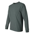 thumbnail image 3 of Mens Plain Crew Neck Ultra Cotton Long Sleeve T-Shirt, 3 of 5