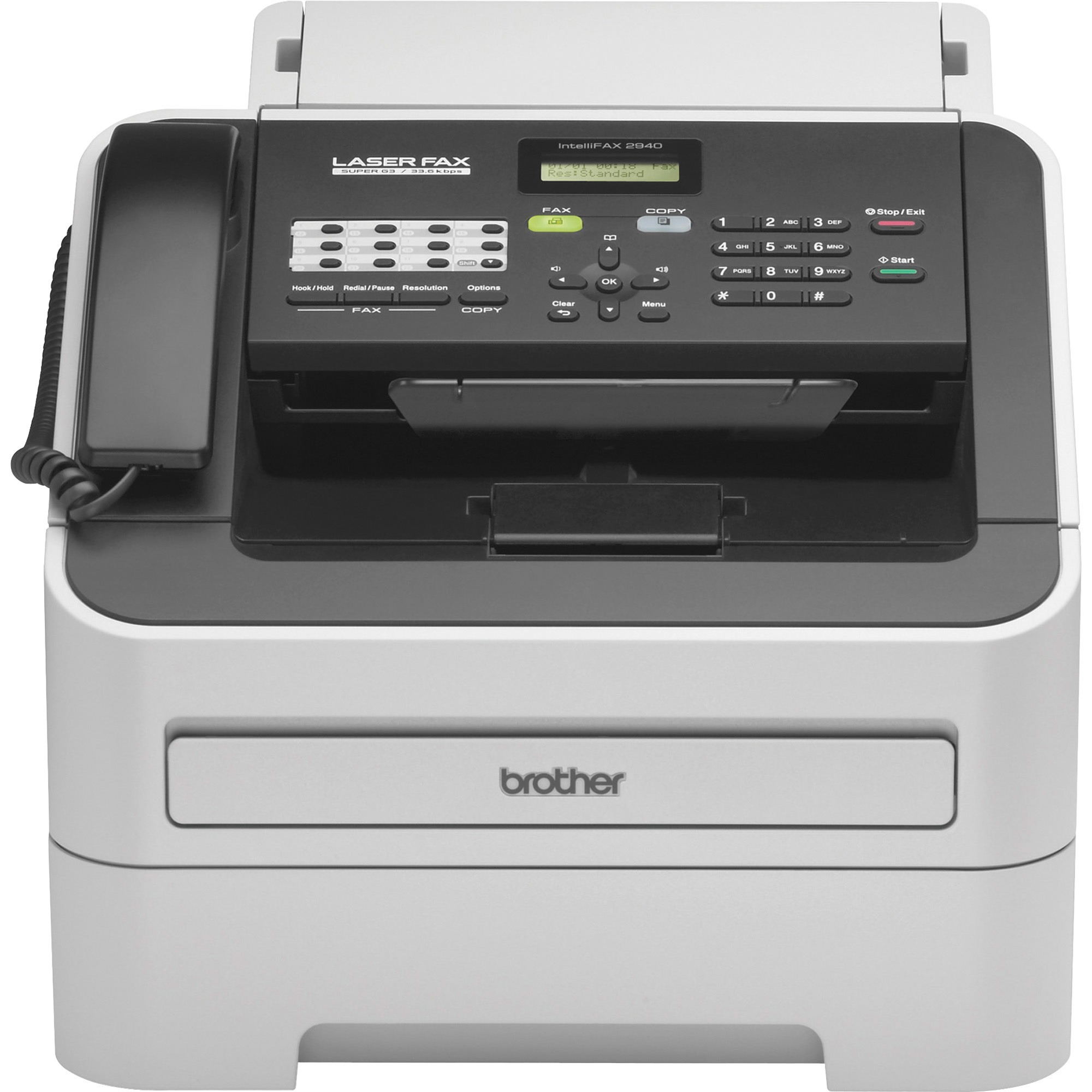 Brother IntelliFAX 2940 Laser Fax Machine Copy Fax Print Walmart Brother IntelliFAX 2940 Laser Fax Machine Copy Fax Print Walmart