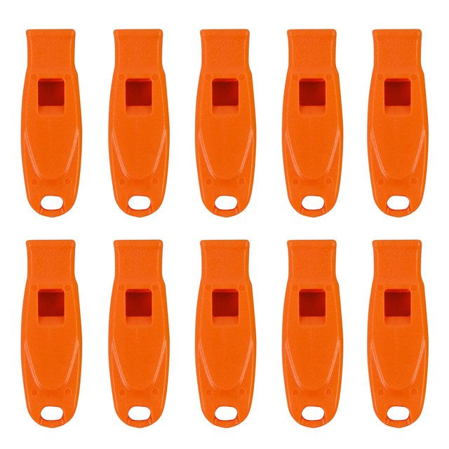 CSChome Sifflets Multi-Usages Sifflet d'Urgence Lanière de Survie Sifflet à Fort Décibel Haute Pression Camping Randonnée Navigation Survie