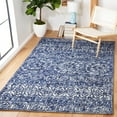 thumbnail image 2 of SAFAVIEH Trace Aditi Oriental Area Rug, Navy/Ivory, 6' x 6' Square, 2 of 8