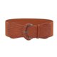 thumbnail image 1 of Wide Women Waist Belt Stretchy Cinch Belt Leather Elastic Belt for Ladies Dress DecorationBrown, 1 of 4