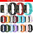 thumbnail image 6 of New Wristband Smart Watch Breathable Replacement Watchband Silicone Watch Strap Bracelet WINE RED, 6 of 8