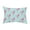 Blue, variant on Simply Daisy, 14" x 20" Flamingo Fanfare Martini Aqua Abstract Decorative Outdoor Pillow