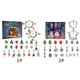 thumbnail image 4 of Kit de pulsera de calendario de Adviento con cuenta regresiva y joyas navideñas, 4 of 5