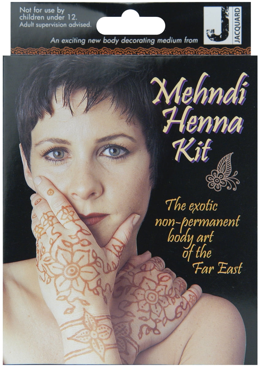 jacquard mehndi henna kit - walmart