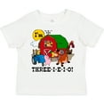 thumbnail image 3 of Inktastic Three-i-e-i-o Boys or Girls Toddler T-Shirt, 3 of 5