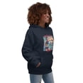thumbnail image 4 of Destructive Therapy Boxing Unisex Grpahic Hoodie (Navy Blazer, M), 4 of 5