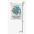 thumbnail image 4 of Printtoo White Happy Campers Retro Camp Trailer Camping Flags Personalized Outdoor GardenFlagsCamp Decor Accessory Double SidedFlags12.5x18 Inches, 4 of 4