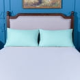 thumbnail image 5 of Ntbay Microfiber Pillowcase set - 2 Pack - Envelope Closure Pillow Cases - Standard - Aqua Blue, 5 of 5