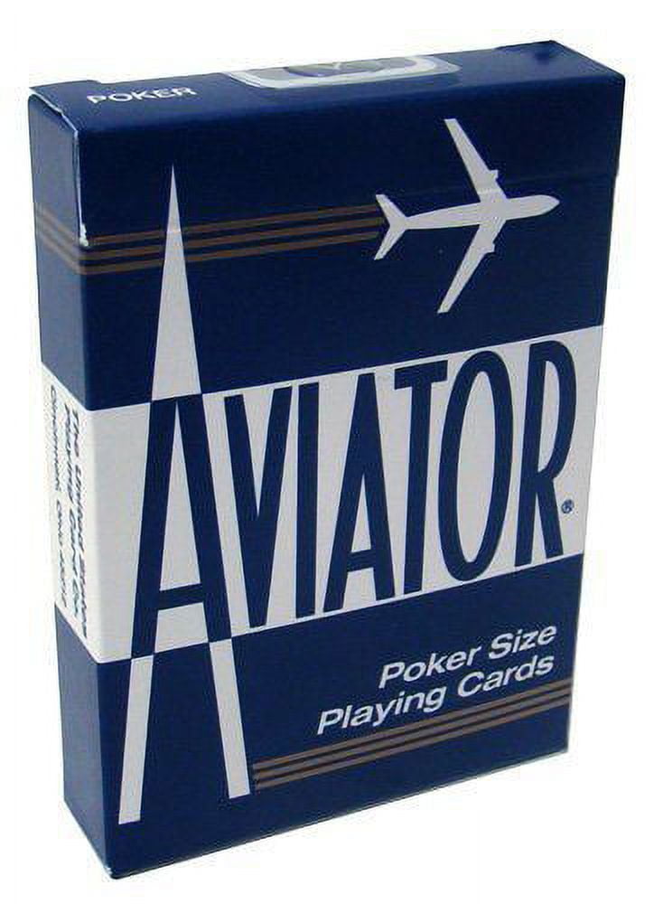 Aviator Poker Size Playing Cards Colors May Vary - Walmart.com Aviator Poker Size Playing Cards Colors May Vary - Walmart.com