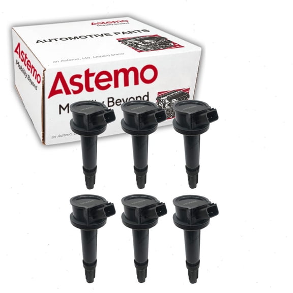 6 pc Hitachi Ignition Coils compatible with Ford Fusion 3.0L V6 2006-2012