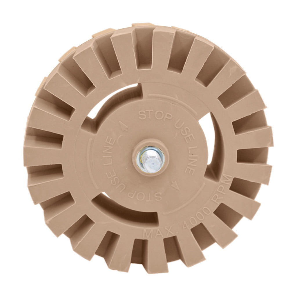 Siaonvr Decal Remover Rubber Eraser Wheel Adhesive Remover with Drill