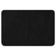 thumbnail image 1 of REGALWOVEN Alfombrillas de baño de chenilla, alfombra antideslizante para el suelo del baño, ducha, tocador negro 16" x 24", 1 of 6