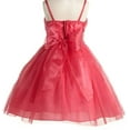 thumbnail image 2 of Big Girls' Stunning Rhinestone Studded Waist Flowers Girls Dresses Blush 10, 2 of 2