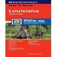 thumbnail image 1 of Rand McNally Easy to Read! Louisiana State Map, 1 of 1